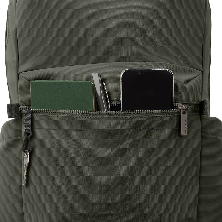 Samsonite Laptop Backpack in the color Olive. image number 3